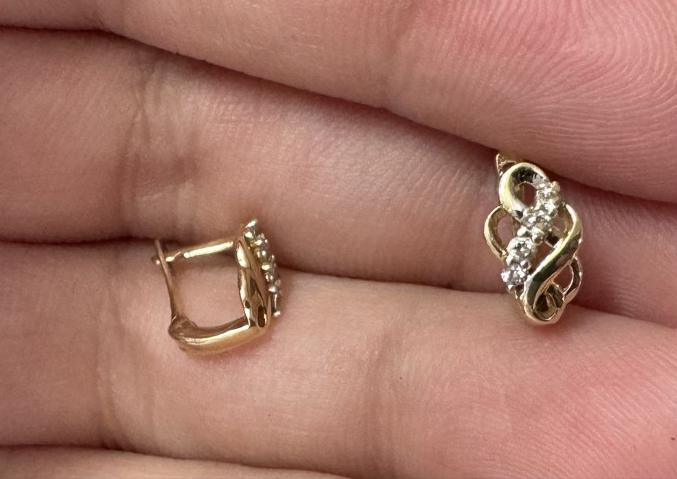 Cercei fetita aur 14 k