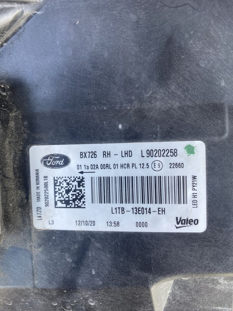 Far dreapta ford puma halogen lupa led 2019-2023
