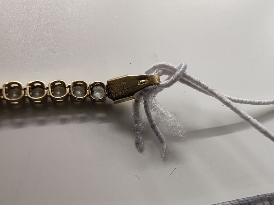 Brățară unisex Aur 14k Gr 3,13 cod 863