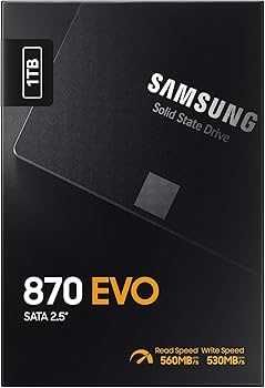 SSD 1TB Samsung 870 Evo interfata SATA III nou sigilat in cutie