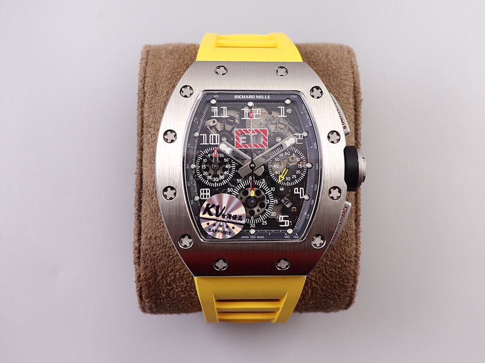 Richard RM011 Silver Yellow Swiss