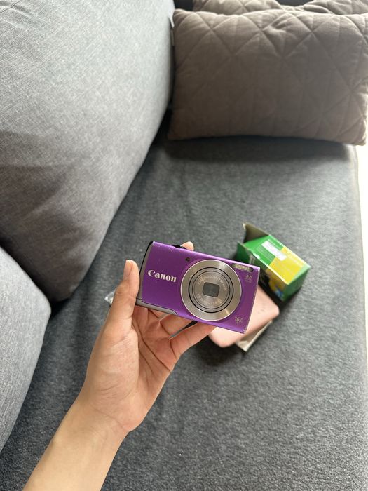 Canon Powershot A3500 IS (фиолетовая) /Цифровая камера