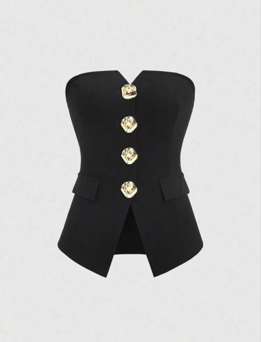 Дамски топ / потник без презрамки