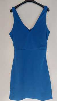 Къса синя рокля и Ризи по 17 лв H&M