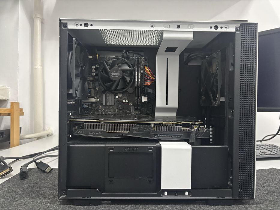 PC - i7-8700K-GTX 1060 6GB ASUS STRIX-16GB HyperX-SSD 480GB-NZXT H210