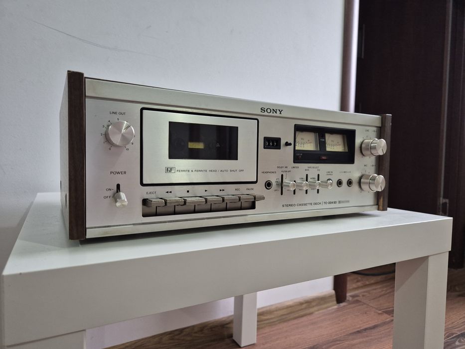 Sony TC 204SD deck casetofon vintage superb
