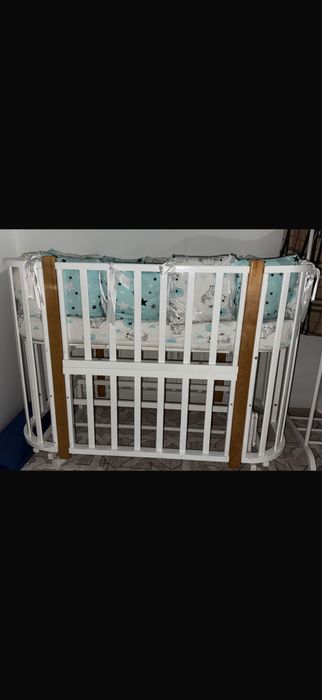 Детская кровать с 2матрасом