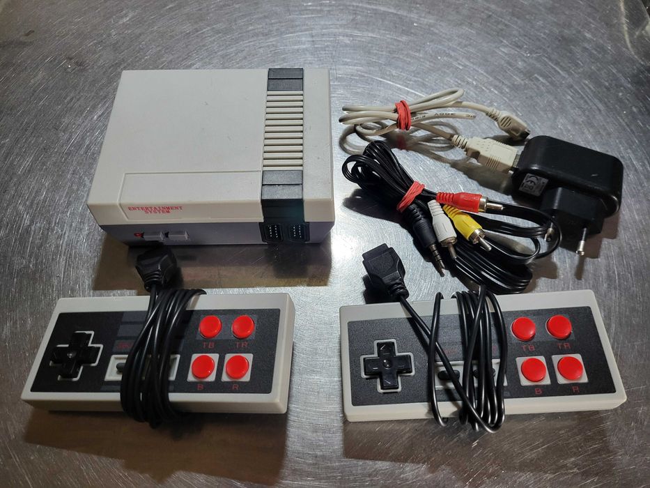 consola joc retro clasic 620 jocuri ptr televizoare vechi cu RCA