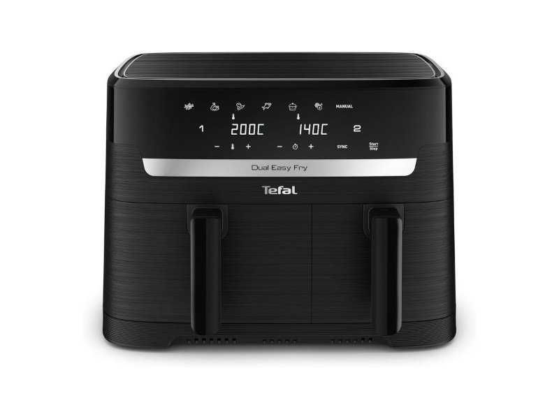 Еър Фрайър с Две Зони за Готвене Tefal Dual Fryer EY901810, 8.3L