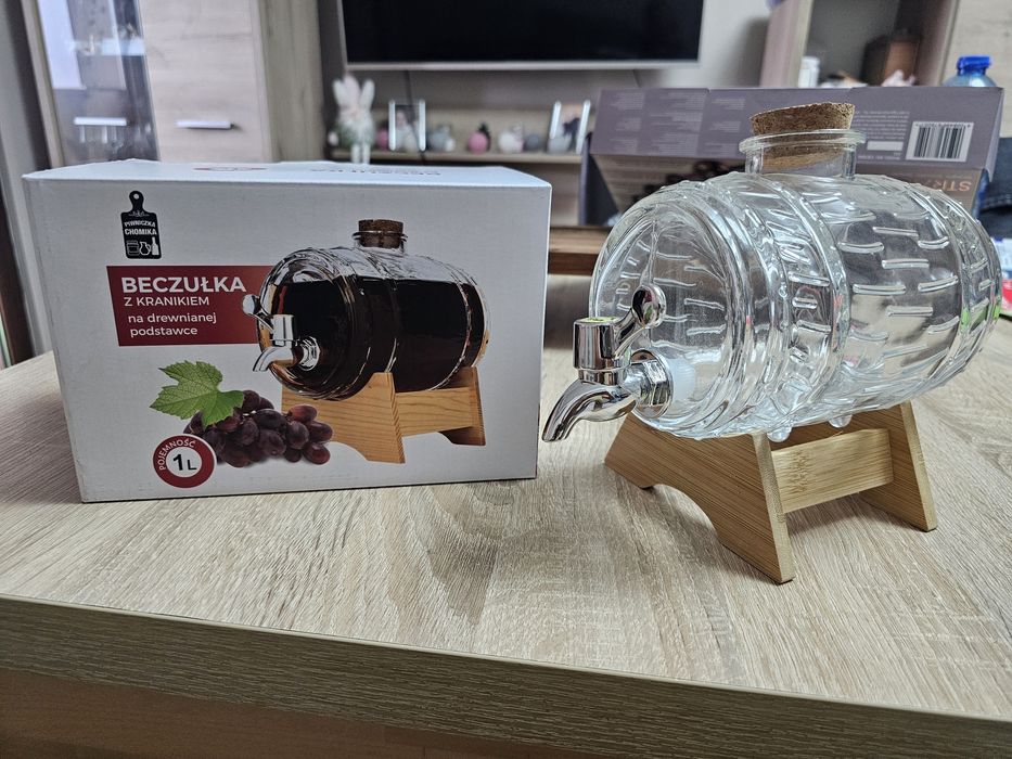 Remington ел.четка за коса и стъклено буре 1л.със стойка