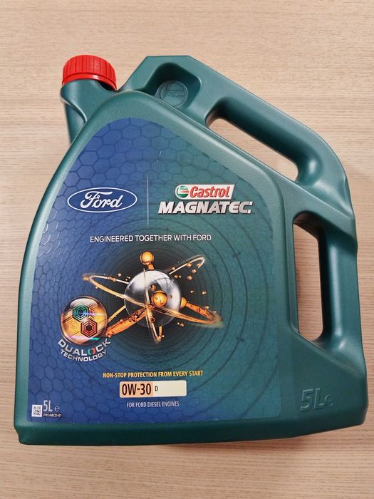 Castrol Magnatec 0W30 D Ford  - 5 Litri