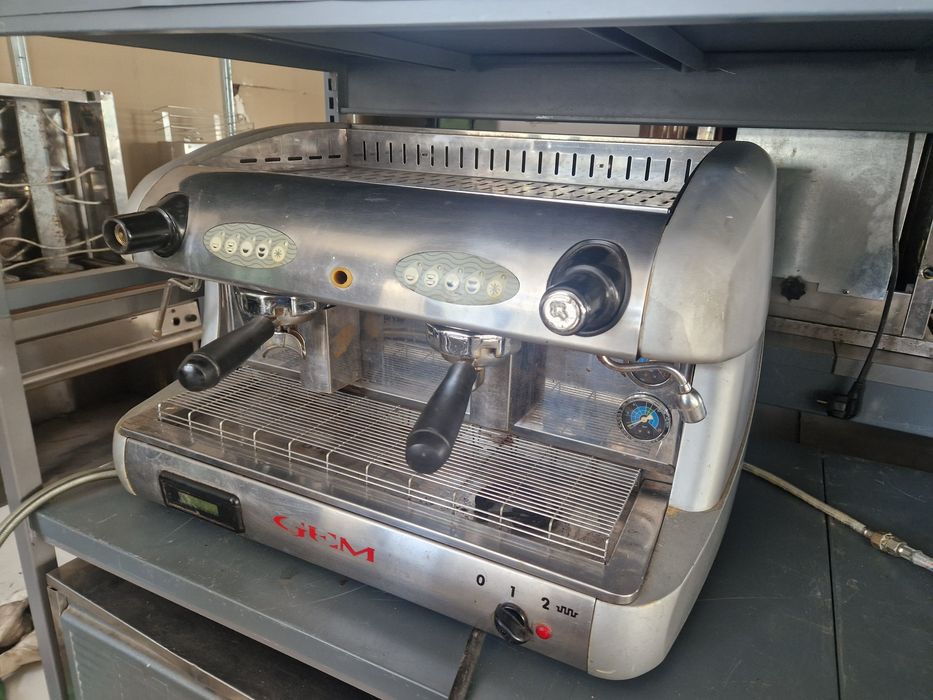 Espresor cafea 2 brate, Espresor dublu,