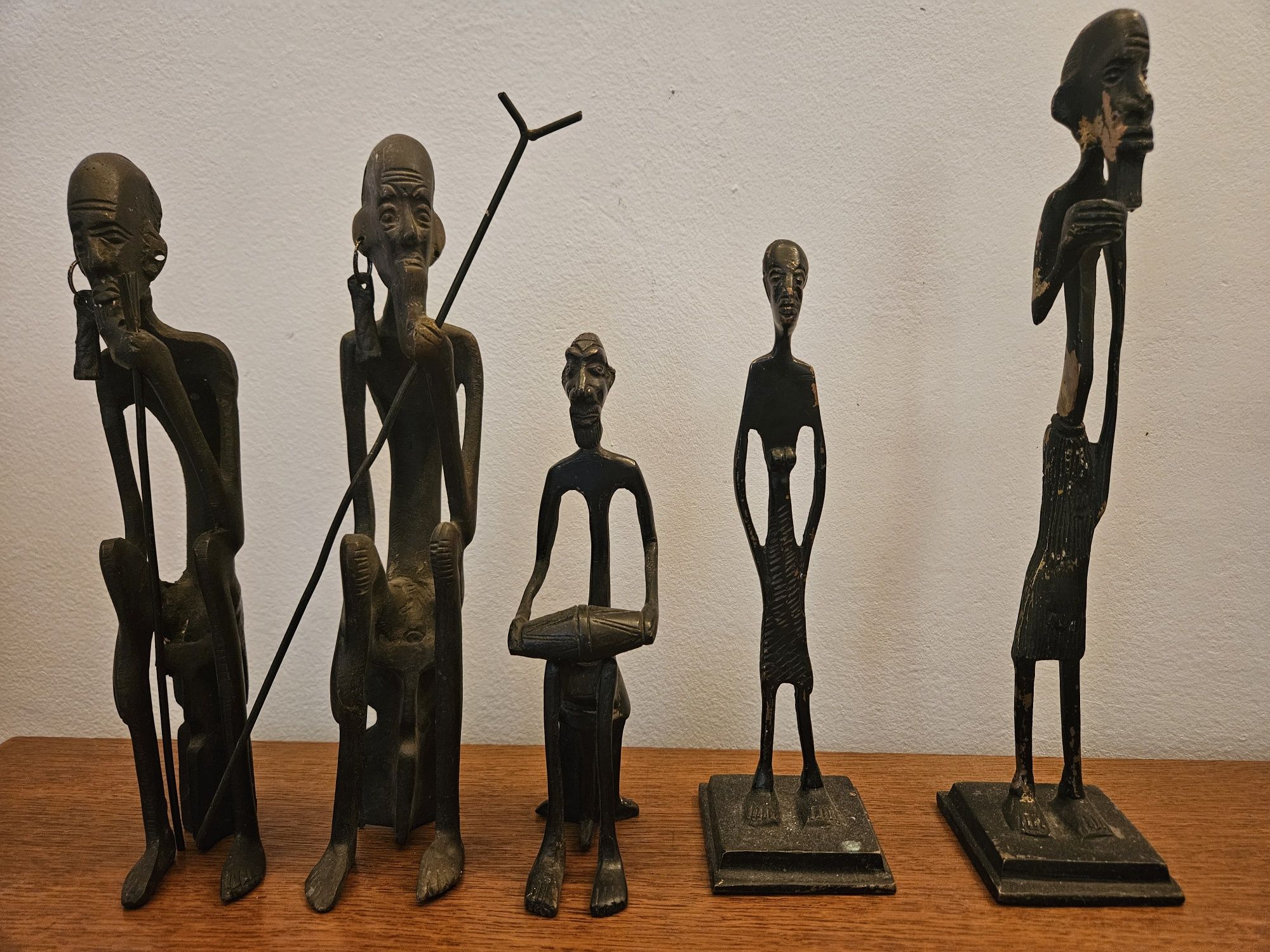 Bronz alama cal aplice statuete africane