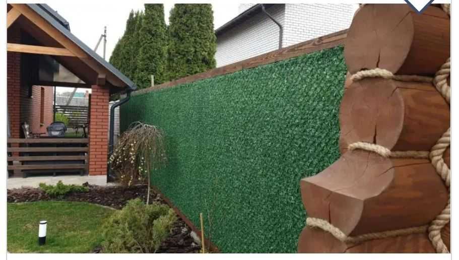 imitatie gard viu artificial, 1x10m 1,5x10m 1,7x10m 2x10m