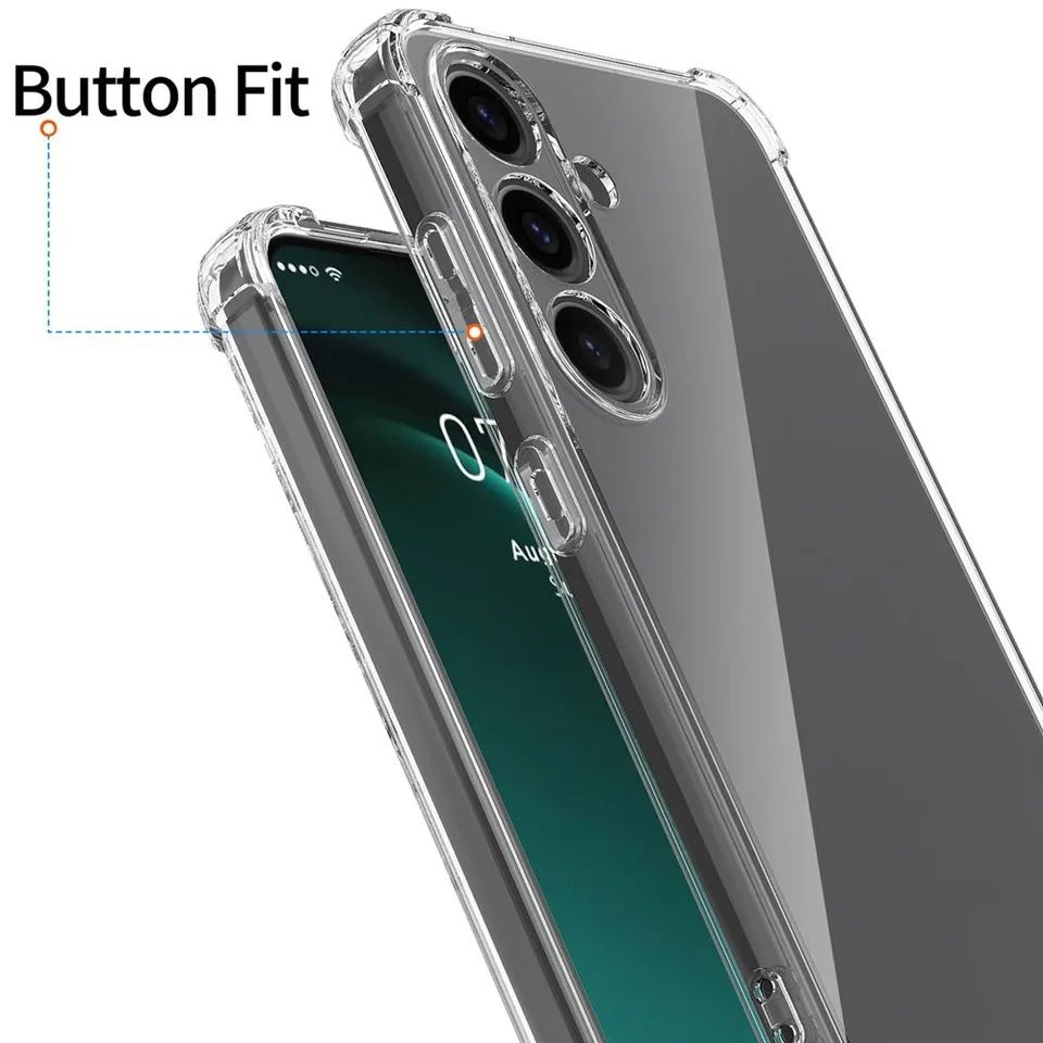 Samsung Galaxy A56 А36 A16 / Удароустойчив силиконов кейс гръб