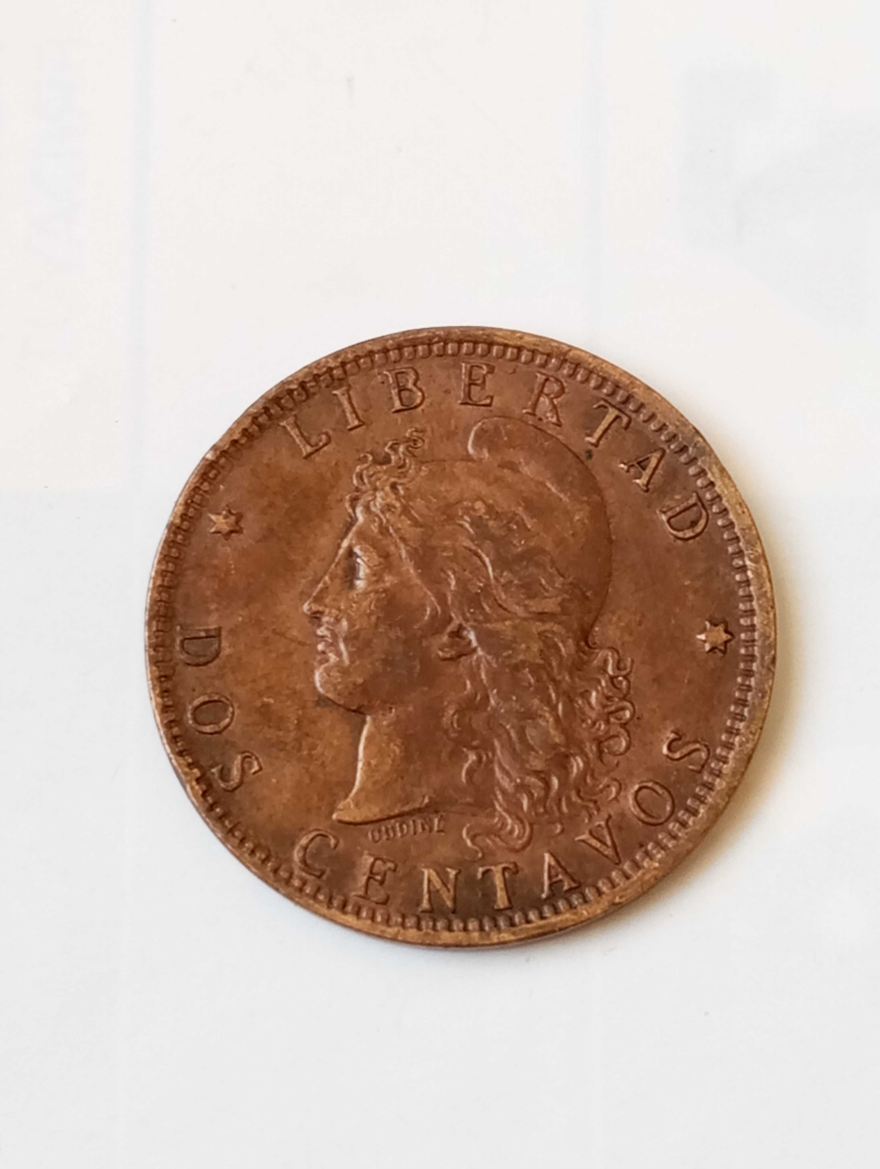 2 сентаво 1891 г. Аржентина
