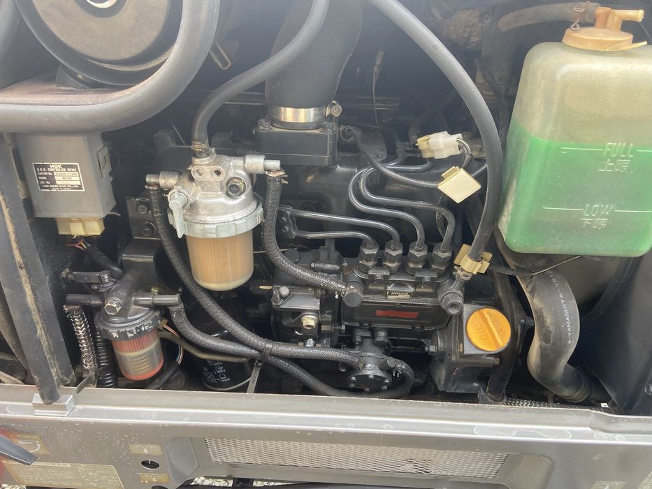 Tractor japonez Yanmar FX285, 4x4, 28cp, 4 pistoane + freza