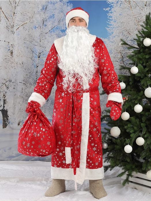 Костюм дед мороза 14000тг Новый