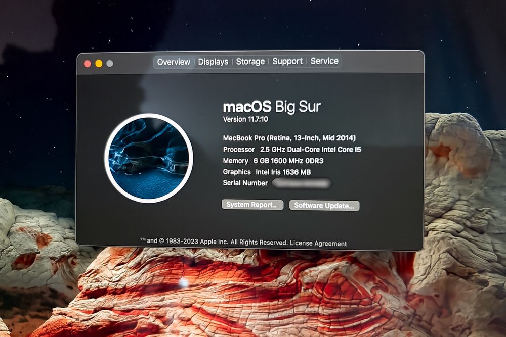 Vând MacBook Pro 13” (Mid 2014) – Retina Display