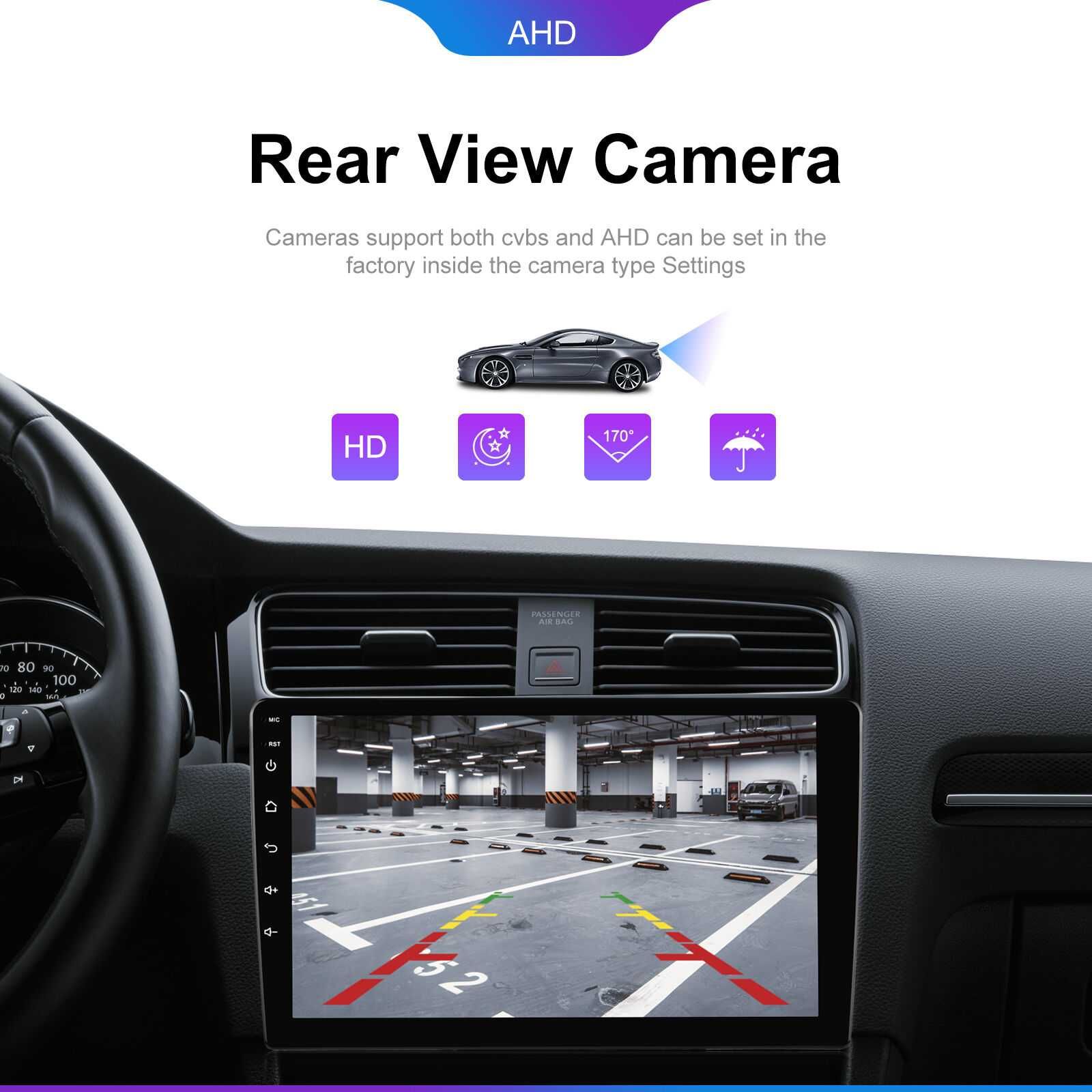 Мултимедия 4+64GB за кола за автомобил Android навигация 8 ядрен плеър