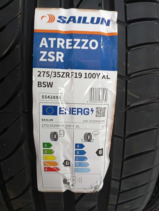 Set Anvelope Sailun 275/35/19 Cu 245/40/19 RUNFLAT Noi De Vara