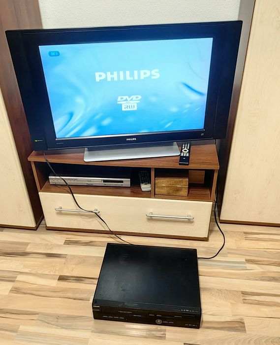 Combină video Philips DVD și VCR video VHS piese