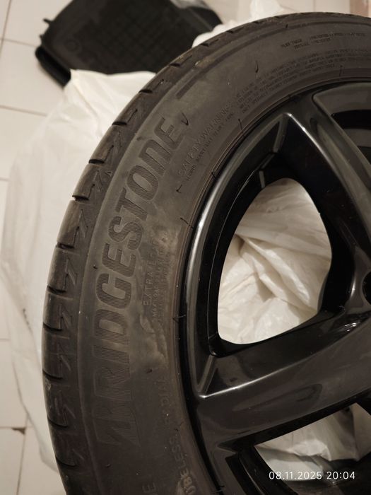 Фиат 500 джанти 15" 4х98 и гуми 185/55