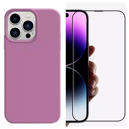 Husa Defender Case si Folie Sticla Defender Iphone 14/15/16/17/PRO/MAX