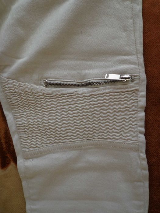 blugi albi zara dame M