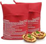 Set 2 pungi pentru copt cartofi la microunde 8 cartofi 26 x 19 cm