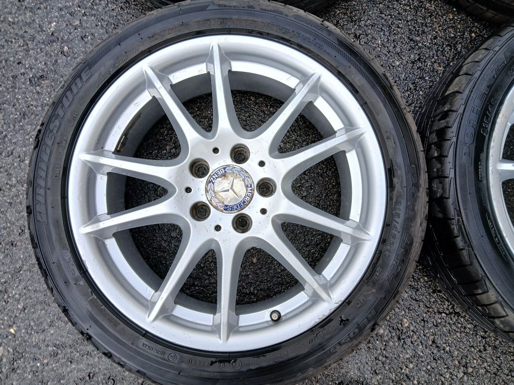 Оригинални Ал джанти 17цола за Mercedes w204-c-class.B-w245.5×112.w169