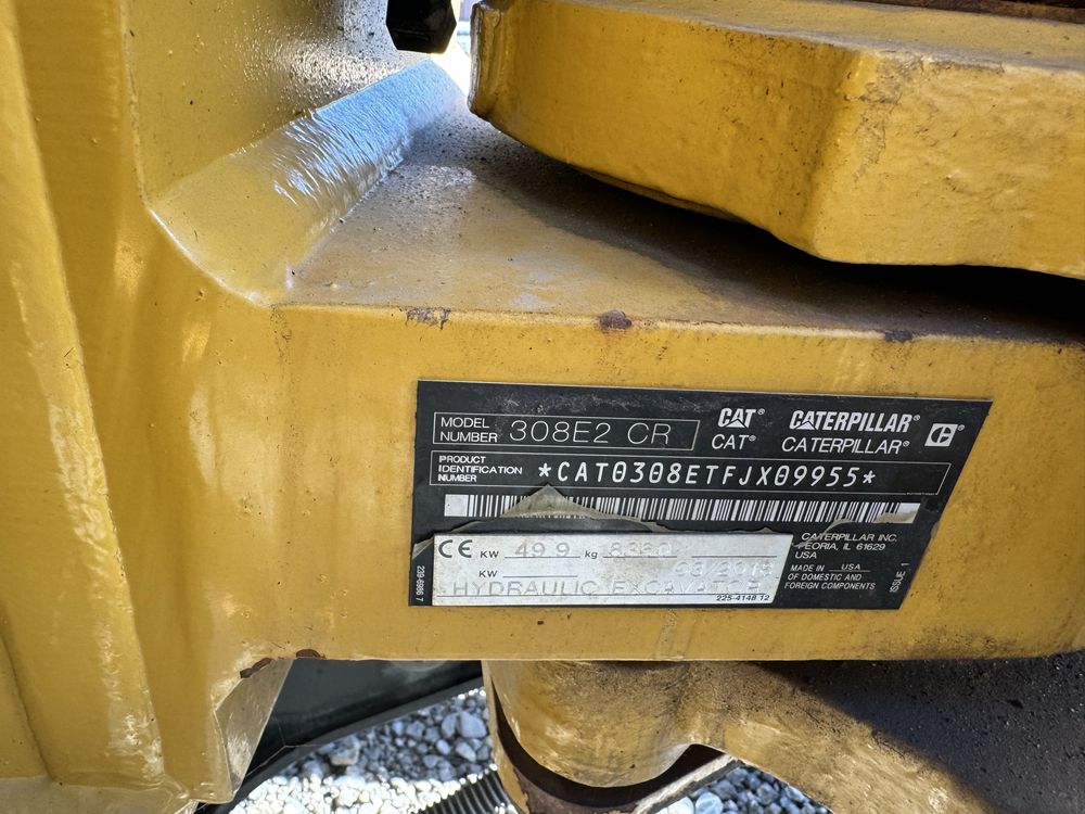 Miniexcavator Cat 308E2CR