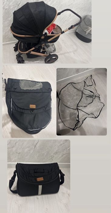 Продам детскую коляску два в одном!!