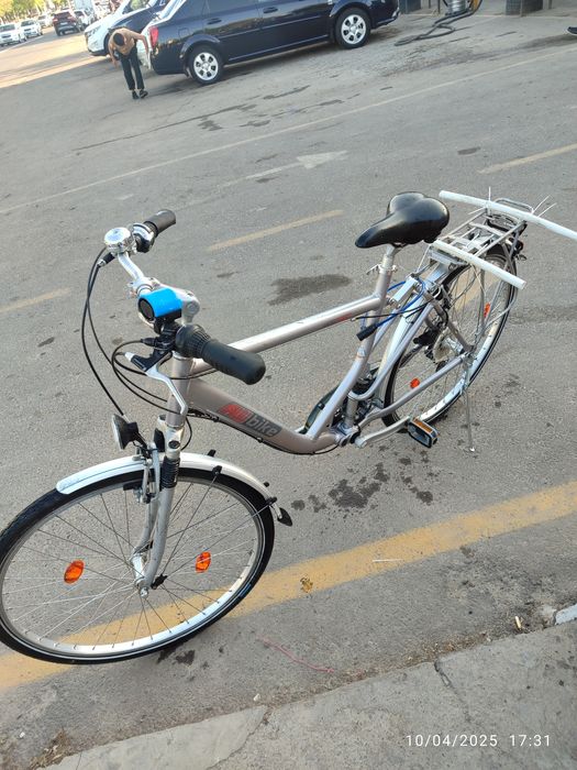 Skorsli 28 nemis velosapedi aluminiy rama