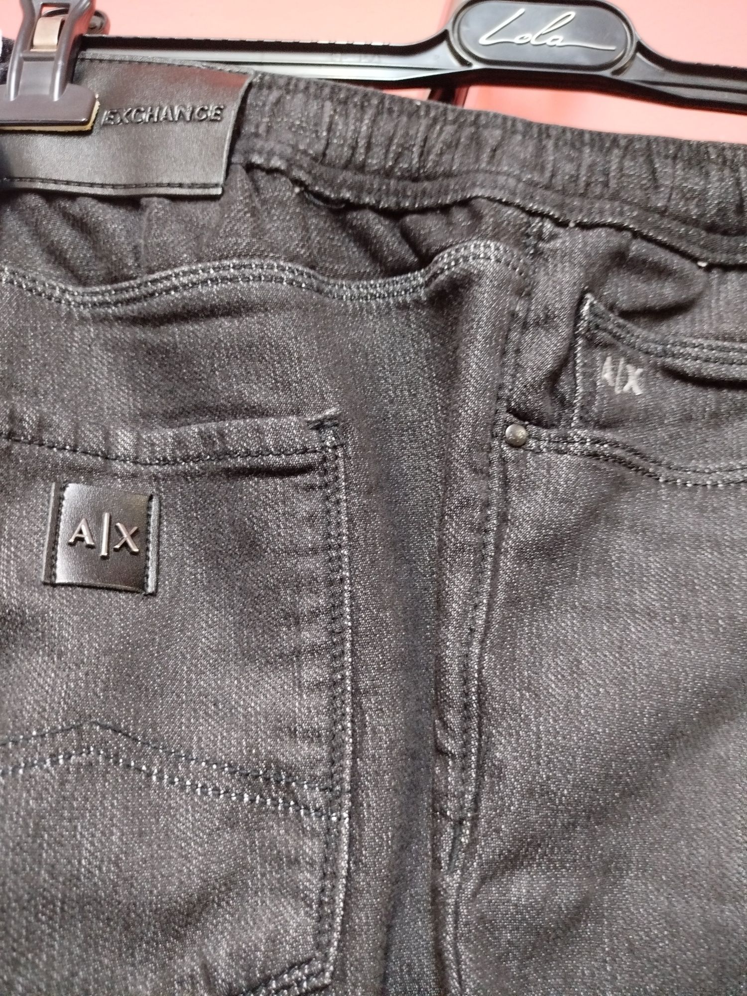 Оригинално долнище дънки Armani Exchange W38 W40 ново мъжко