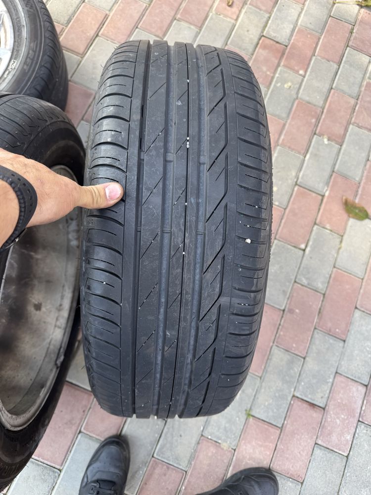 Jante BMW 5x120 , anvelope 225 55 17 , Brigistone