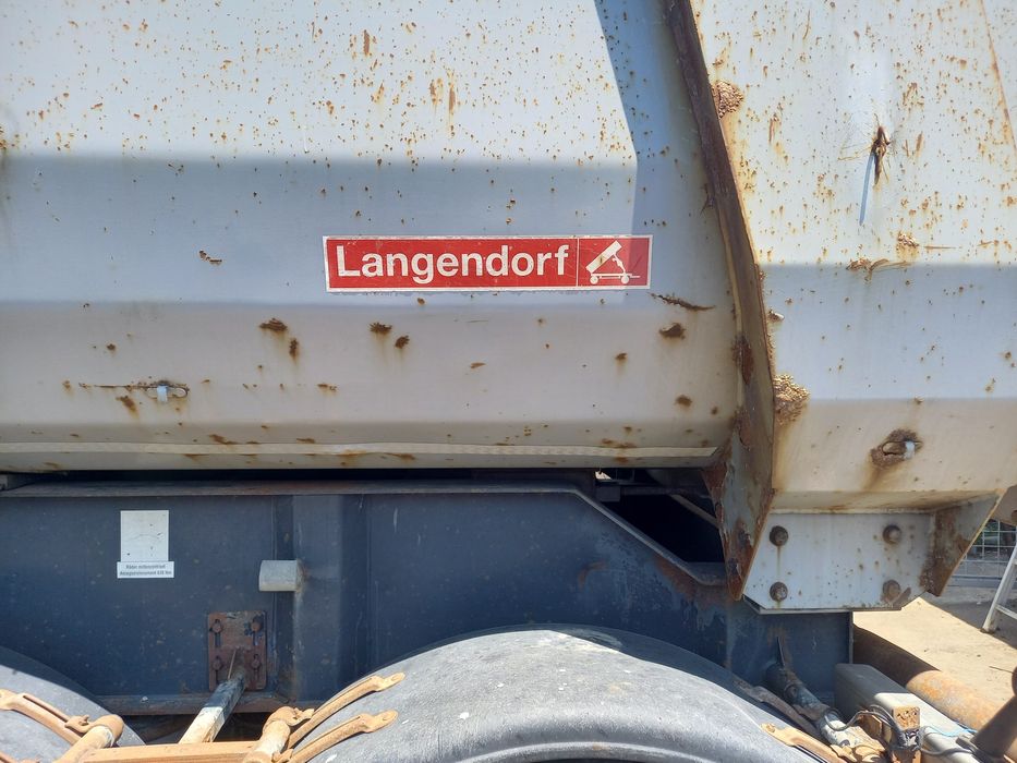 Ansamblu basculabil MAN  440  euro5 , semiremorca Langendorf