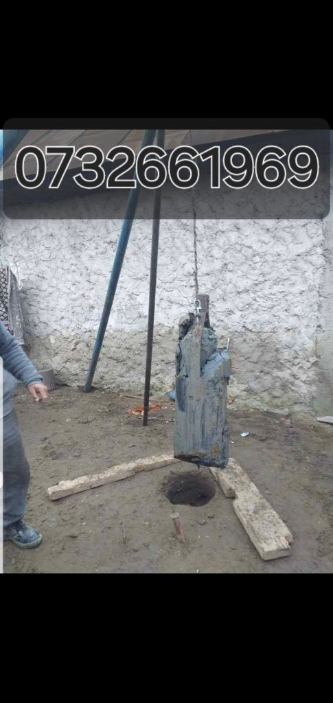 Foraje puțuri apa denisipari