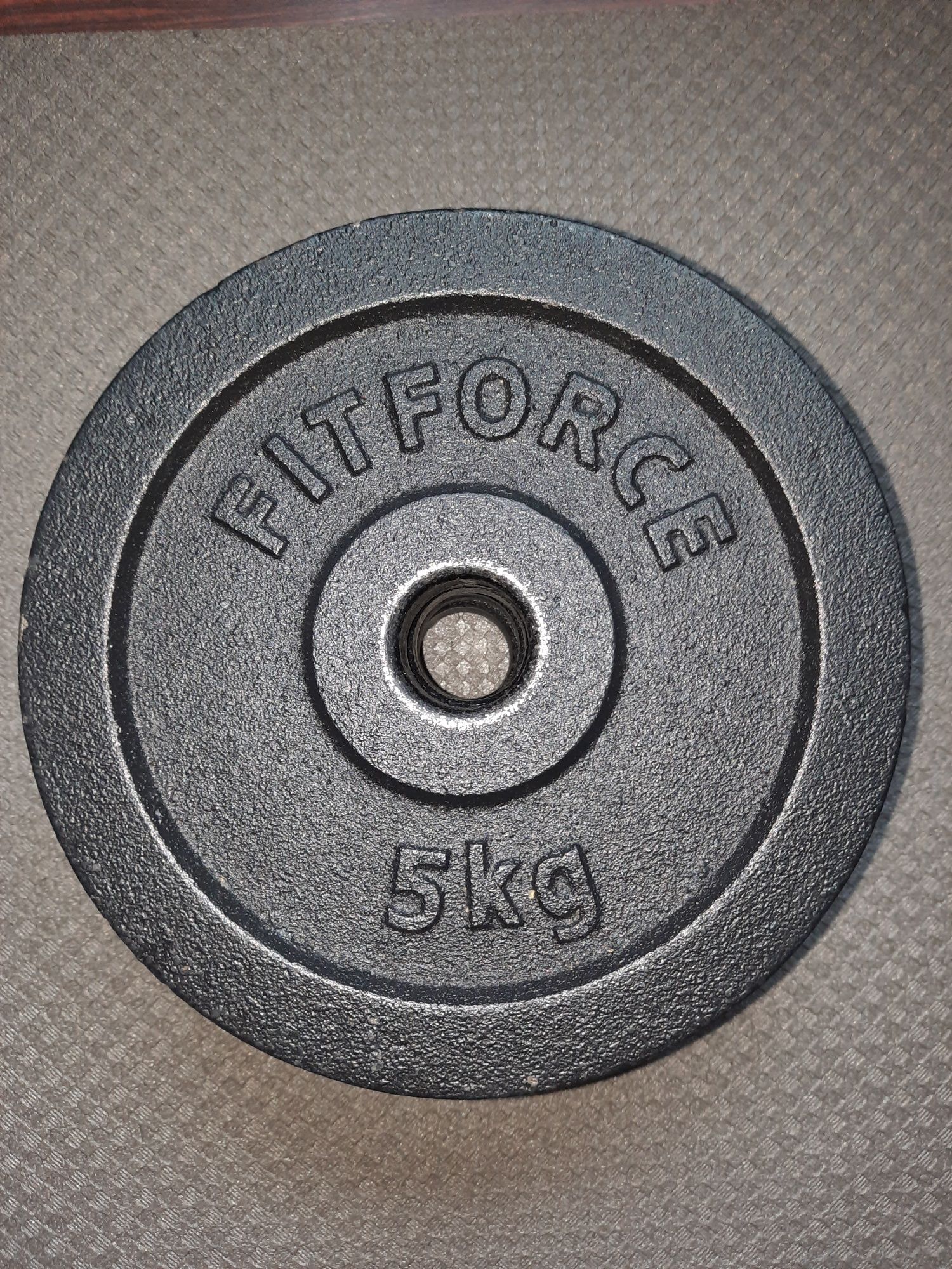 Discuri FITFORCE 4 X 5 KG gantere / hsltere