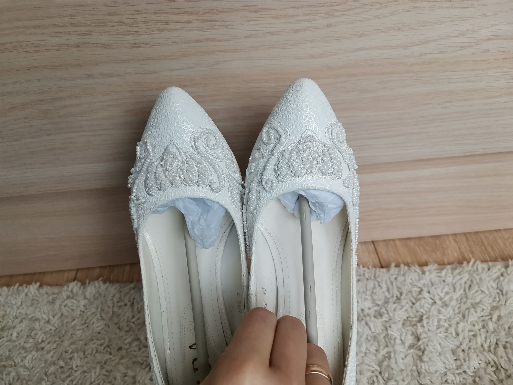 Свадебные туфли 38 размера