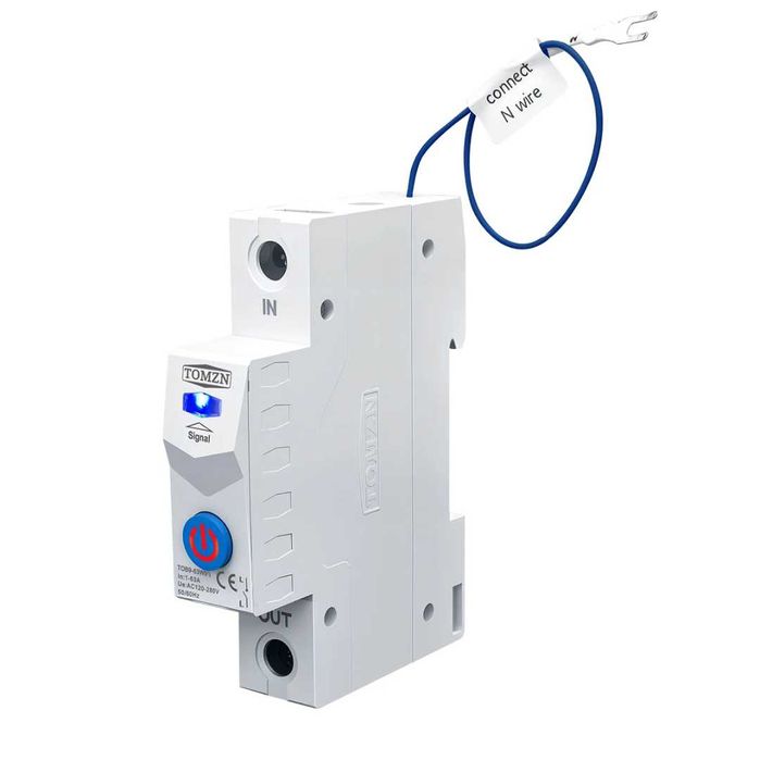 Tuya 1-63A Tomzn 1P WIFI смартметър