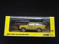 Macheta Range Rover Camel Trophy 1982 dust effect INNO64 1:64