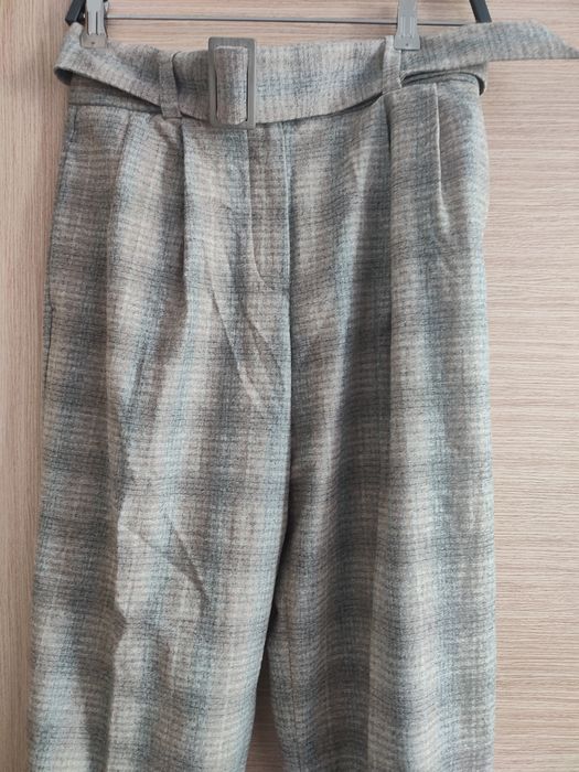 Pantaloni damă office din lână Massimo Dutti,super preț!!!