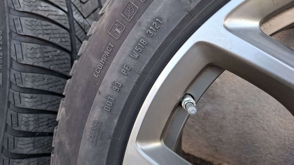 Лети джанти с зимни гуми от БМВ Х5, 19ц.