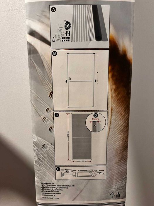 Plasa anti-insecte pentru usa balcon