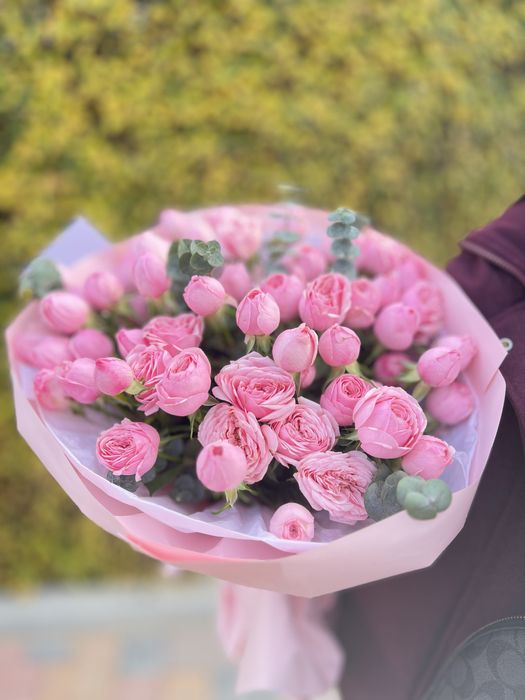 Кустовые розы за 9000тг