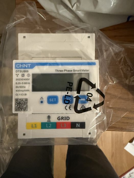 Smart Meter DTSU 666 - contor inteligent bidirectional.