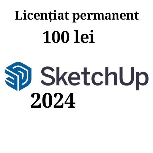 Sketchup 2024  Licențiat permanent