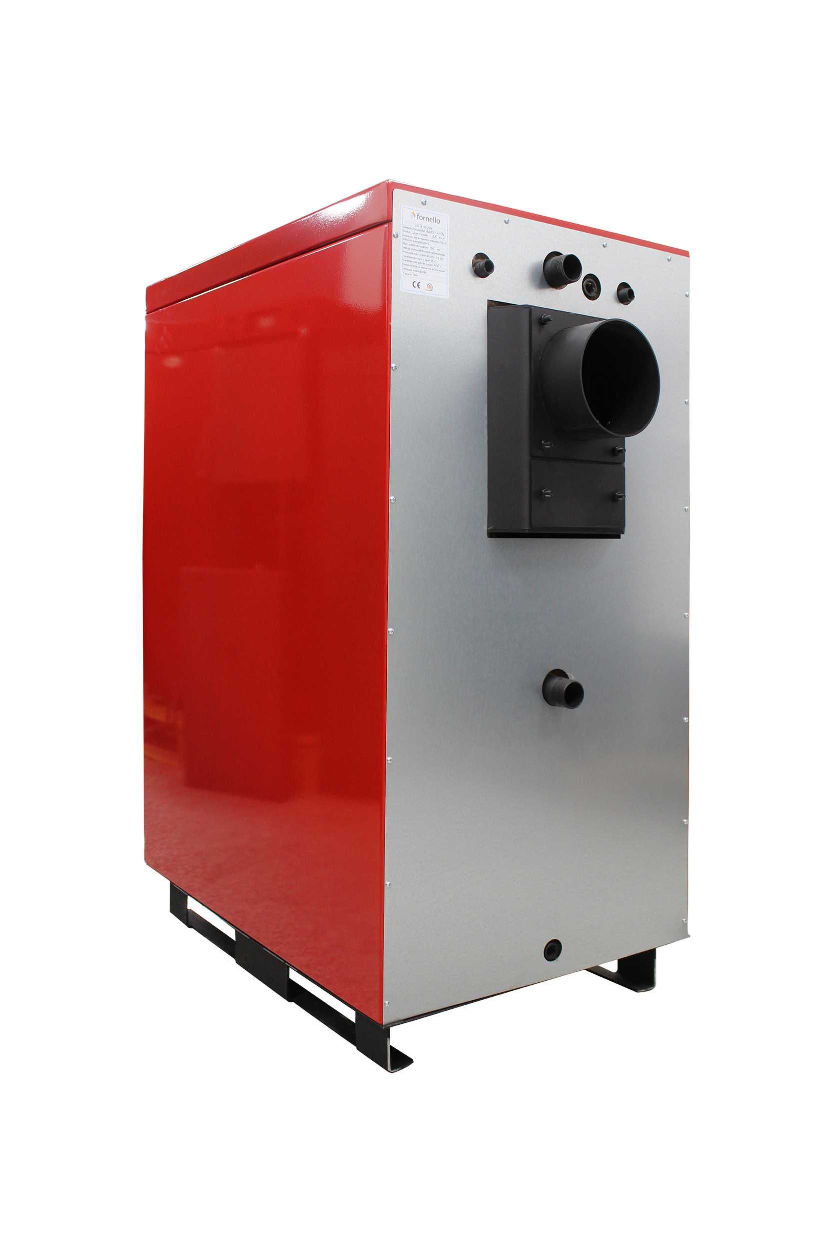 Centrala pe combustibil solid lemn,carbune Fornello EcoEnergy WB 50 kW