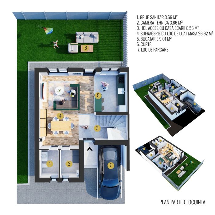 Case înșiruite de vânzare – Sector 5, București